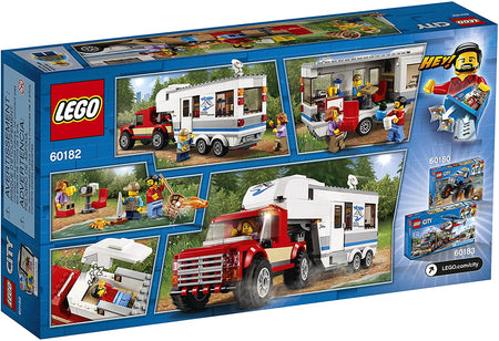 LEGO City: Pickup & Caravan - 344 Piece Building Kit [LEGO, #60182]