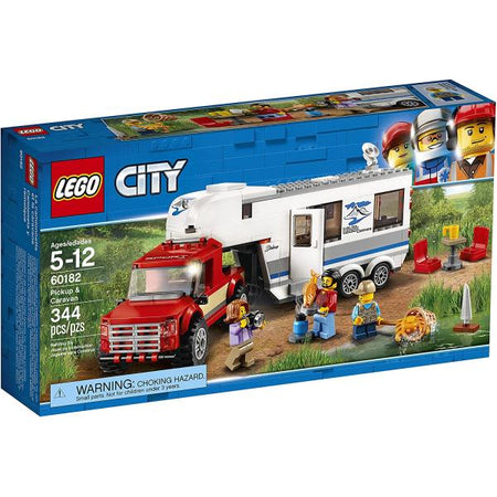 LEGO City: Pickup & Caravan - 344 Piece Building Kit [LEGO, #60182]