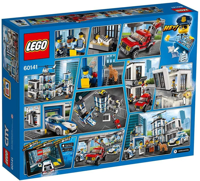 LEGO City: Police Station - 894 Piece Building Kit [LEGO, #60141]