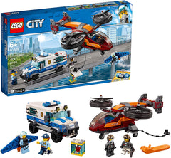 LEGO City: Sky Police Diamond Heist - 400 Piece Building Kit [LEGO, #60209]