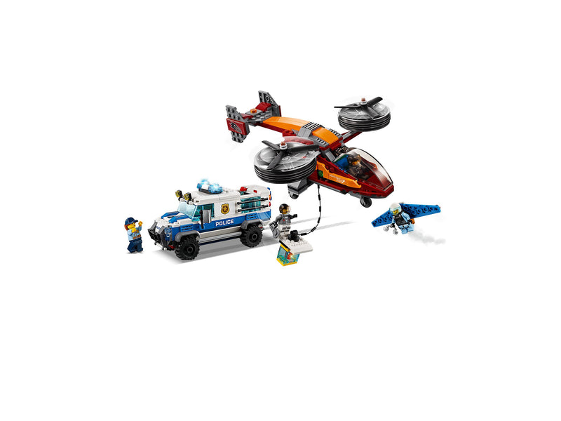 LEGO City: Sky Police Diamond Heist - 400 Piece Building Kit [LEGO, #60209]