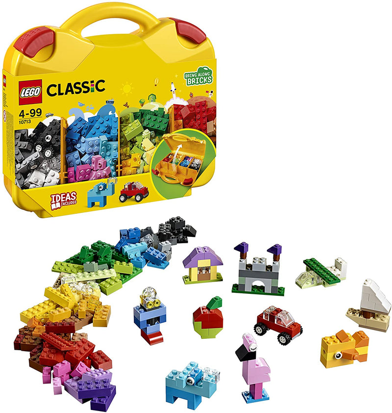LEGO Classic: Creative Suitcase - 213 Piece Building Kit [LEGO, #10713]
