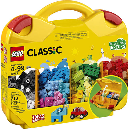 LEGO Classic: Creative Suitcase - 213 Piece Building Kit [LEGO, #10713]