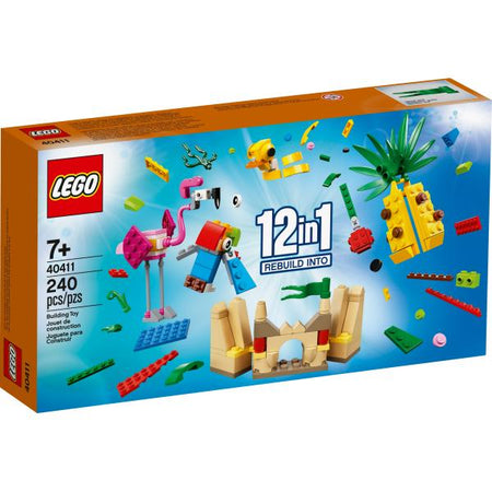LEGO Creative Fun 12-in-1 Building Set - 240 Piece Building Kit [LEGO, #40411]