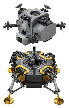 LEGO Creator Expert: NASA Apollo 11 Lunar Lander - 1087 Piece Building Kit [LEGO, #10266]