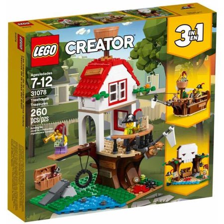 LEGO Creator: Treehouse Treasures  - 260 Piece Building Kit [LEGO, #31078]