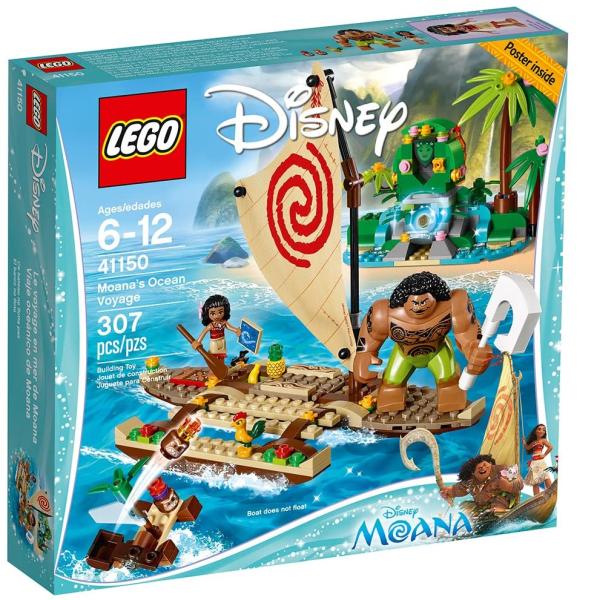 LEGO Disney: Moana's Ocean Voyage - 307 Piece Building Set [LEGO, #41150]
