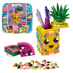 LEGO DOTS: Pineapple Pencil Holder - 351 Piece Building Kit [LEGO, #41906]