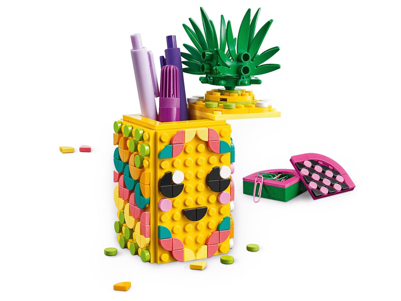 LEGO DOTS: Pineapple Pencil Holder - 351 Piece Building Kit [LEGO, #41906]