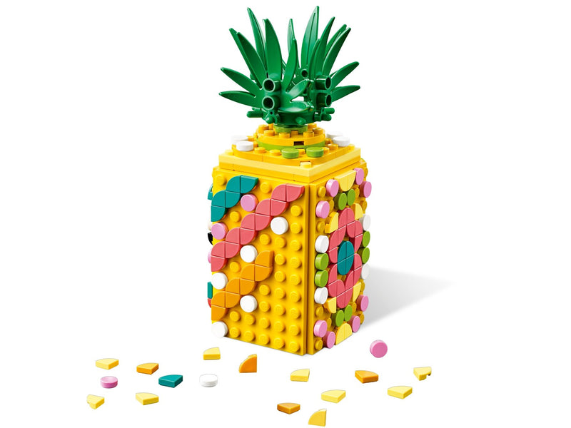 LEGO DOTS: Pineapple Pencil Holder - 351 Piece Building Kit [LEGO, #41906]