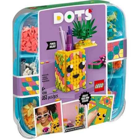 LEGO DOTS: Pineapple Pencil Holder - 351 Piece Building Kit [LEGO, #41906]