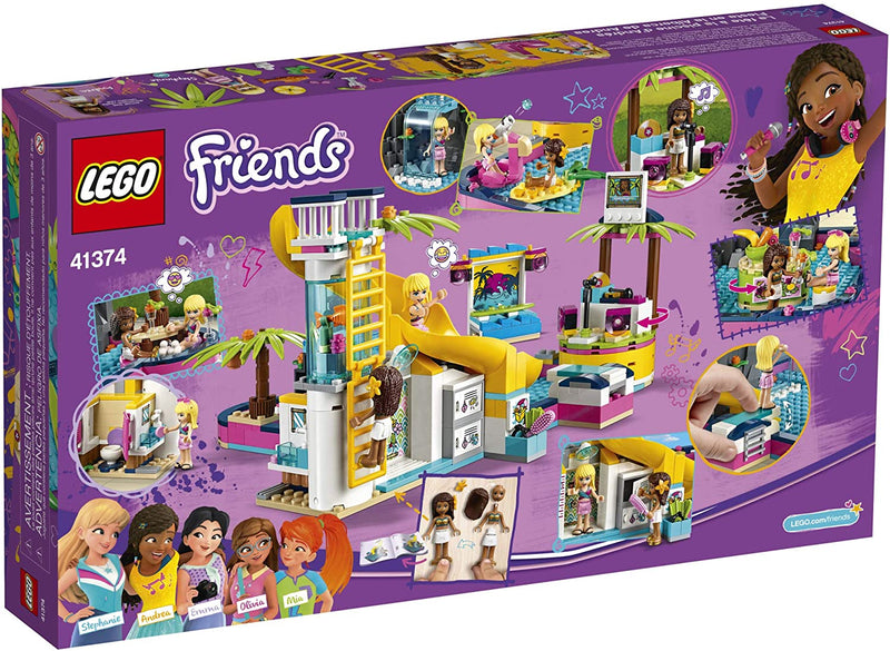 LEGO Friends: Andrea's Pool Party  - 468 Piece Building Kit [LEGO, #41374]
