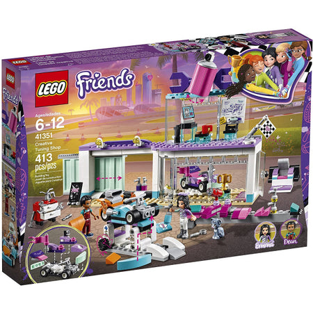 LEGO Friends: Creative Tuning Shop - 413 Piece Building Kit [LEGO, #41351]