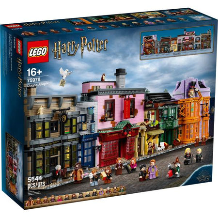 LEGO Harry Potter: Diagon Alley - 5544 Piece Building Kit [LEGO, #75978]