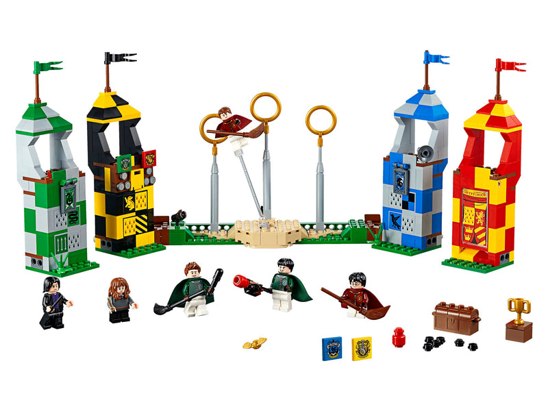 LEGO Harry Potter: Quidditch Match Building Set - 500 Piece Building Kit [LEGO, #75956]