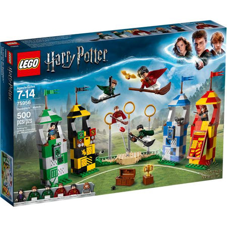 LEGO Harry Potter: Quidditch Match Building Set - 500 Piece Building Kit [LEGO, #75956]