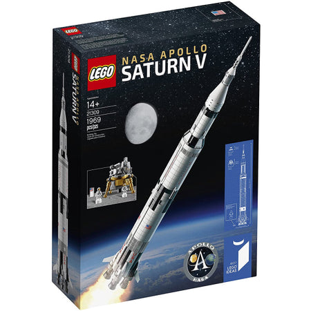 LEGO Ideas: NASA Apollo Saturn V - 1969 Piece Building Kit [LEGO, #21309]