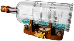LEGO Ideas: Ship in a Bottle - 962 Piece Building Kit [LEGO, #21313]