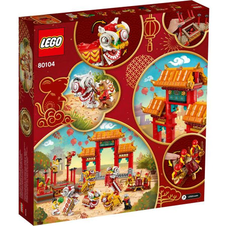 LEGO Lion Dance - 882 Piece Building Kit [LEGO, #80104]