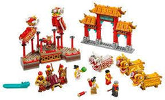 LEGO Lion Dance - 882 Piece Building Kit [LEGO, #80104]