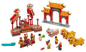 LEGO Lion Dance - 882 Piece Building Kit [LEGO, #80104]