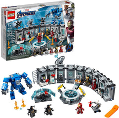 LEGO Marvel Avengers: Iron Man Hall of Armor - 524 Piece Building Kit [LEGO, #76125]
