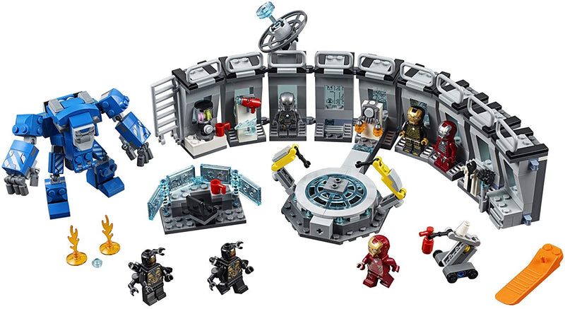 LEGO Marvel Avengers: Iron Man Hall of Armor - 524 Piece Building Kit [LEGO, #76125]