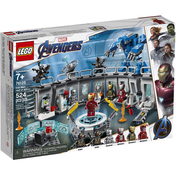 LEGO Marvel Avengers: Iron Man Hall of Armor - 524 Piece Building Kit [LEGO, #76125]