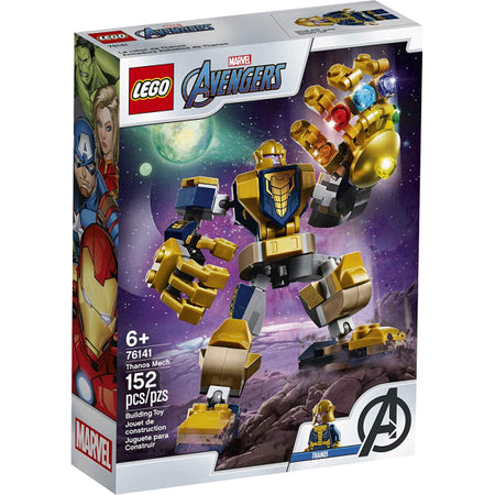 LEGO Marvel Avengers: Thanos Mech - 152 Piece Building Kit [LEGO, #76141]