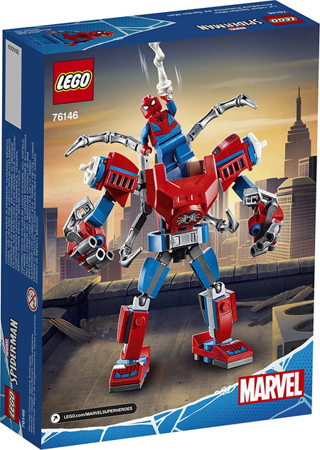 LEGO Marvel Spider-Man: Spider-Man Mech - 152 Piece Building Kit [LEGO, #76146]