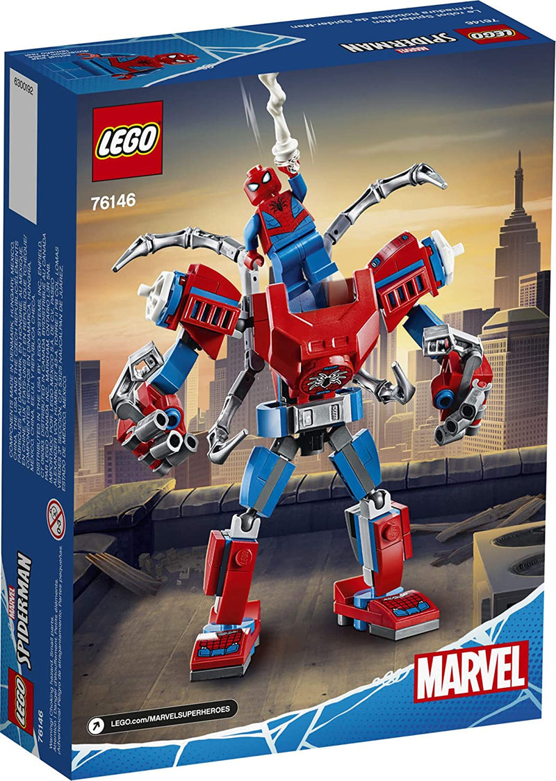LEGO Marvel Spider-Man: Spider-Man Mech - 152 Piece Building Kit [LEGO, #76146]