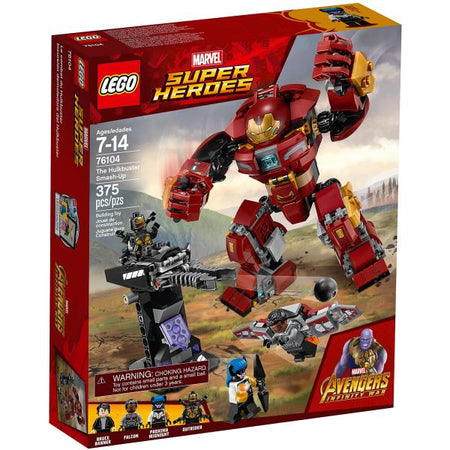 LEGO Marvel Super Heroes: The Hulkbuster Smash-Up - 375 Piece Building Kit [LEGO, #76104]