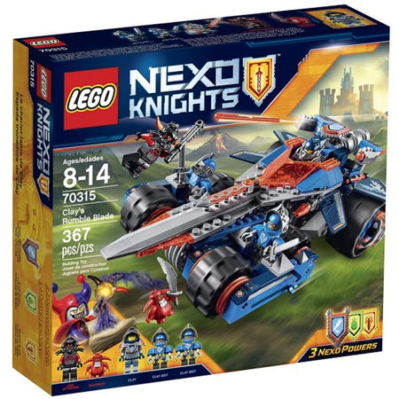LEGO Nexo Knights: Clay's Rumble Blade  - 367 Piece Building Kit [LEGO, #70315]