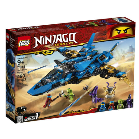 LEGO Ninjago Legacy: Jay's Storm Fighter - 490 Piece Building Kit [LEGO, #70668]