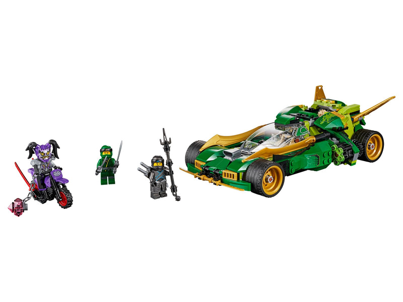 LEGO Ninjago: Masters of Spinjitzu - Ninja Nightcrawler  - 552 Piece Building Kit [LEGO, #70641]