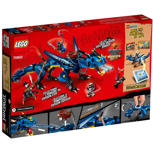 LEGO Ninjago: Masters of Spinjitzu - Stormbringer - 493 Piece Building Kit [LEGO, #70652]