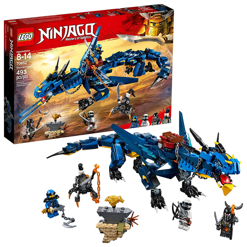 LEGO Ninjago: Masters of Spinjitzu - Stormbringer - 493 Piece Building Kit [LEGO, #70652]
