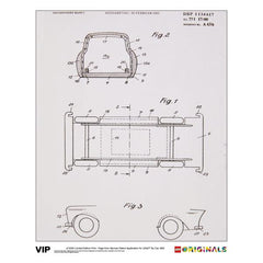 LEGO Originals: German Patent LEGO Toy Car 1963 - Limited Edition Print [LEGO, #5006006]