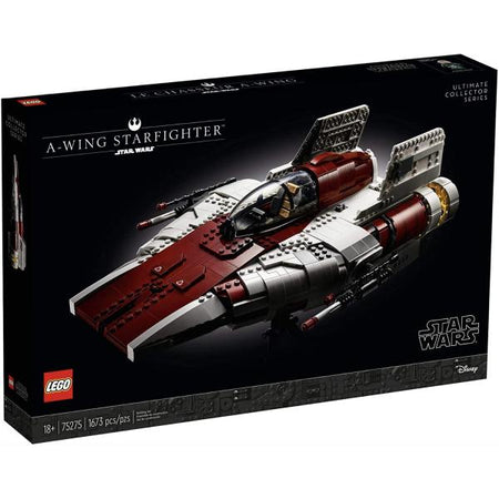 LEGO Star Wars: A-Wing Starfighter - Ultimate Collector Series - 1673 Piece Building Kit [LEGO, #75275]