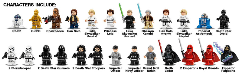 LEGO Star Wars: Death Star - 4016 Piece Building Kit [LEGO, #75159]