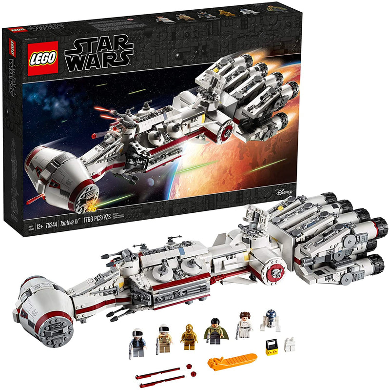 LEGO Star Wars: Tantive IV - 1768 Piece Building Kit [LEGO, #75244]