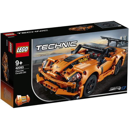 LEGO Technic Chevrolet Corvette ZR1 - 579 Piece Building Kit [LEGO, #42093]