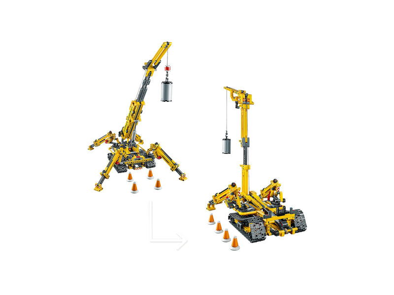 LEGO Technic: Compact Crawler Crane - 920 Piece Building Kit [LEGO, #42097]