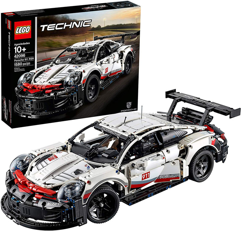 LEGO Technic: Porsche 911 RSR - 1580 Piece Building Kit [LEGO, #42096]