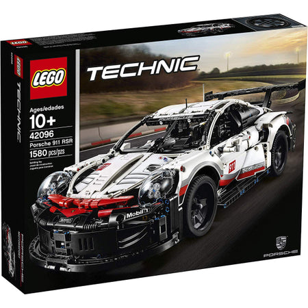 LEGO Technic: Porsche 911 RSR - 1580 Piece Building Kit [LEGO, #42096]