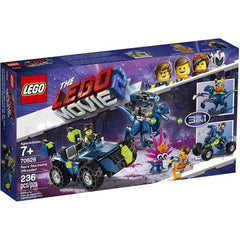 LEGO The LEGO Movie 2: Rex's Rex-treme Offroader! - 236 Piece Building Kit [LEGO, #70826]