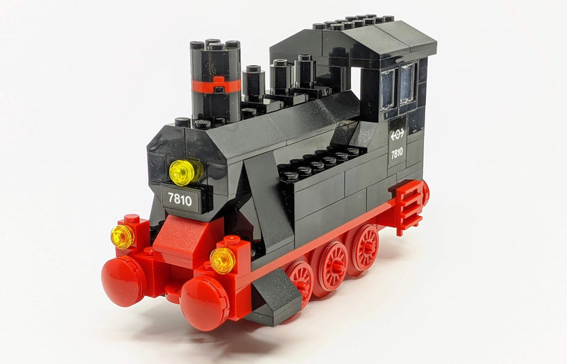 LEGO Iconic 40th Anniversary Steam Engine  - 188 Piece Building Kit [LEGO, #40370]