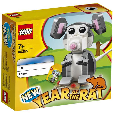 LEGO Year of the Rat - New 2020 Special Edition - 162 Piece Building Kit [LEGO, #40355]