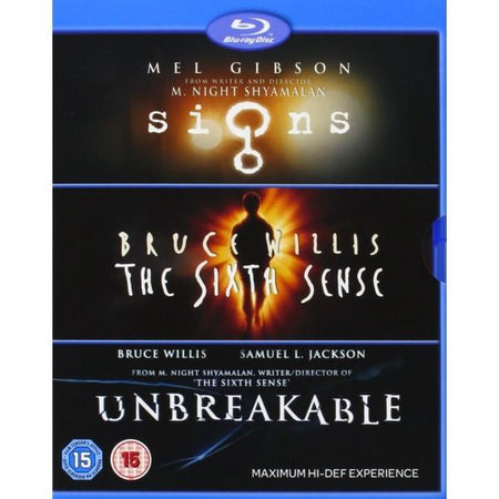 M. Night Shyamalan Three Movie Collection [Blu-Ray Box Set]