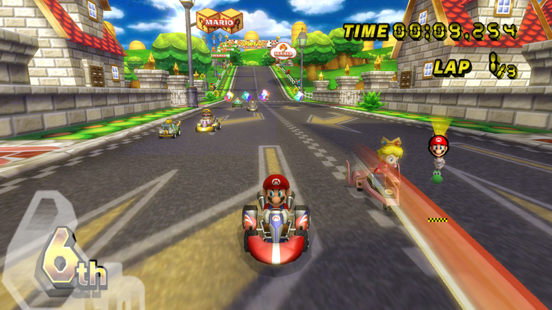 Mario Kart Wii w/ Included Wii Wheel [Nintendo Wii]
